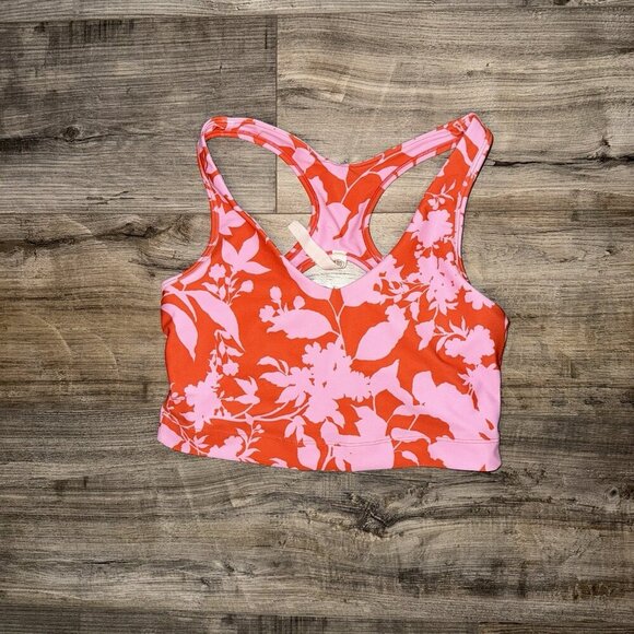 Sage Collective Hothouse Floral Lava workout top size Small - Picture 1 of 5